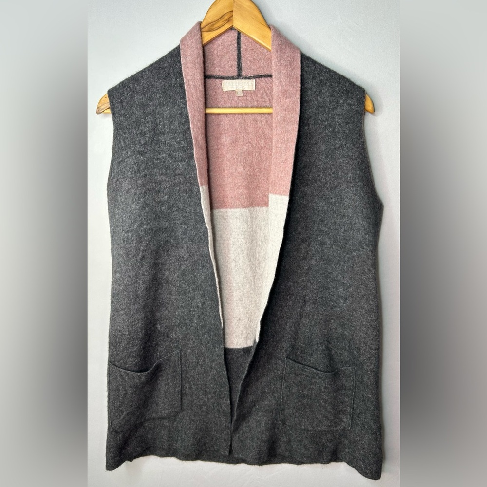 Wool Blend Sweater Vest